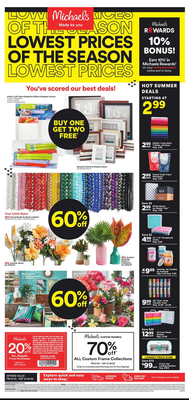 Michaels Weekly Ad (8/20/23 8/26/23) OpinionJoy
