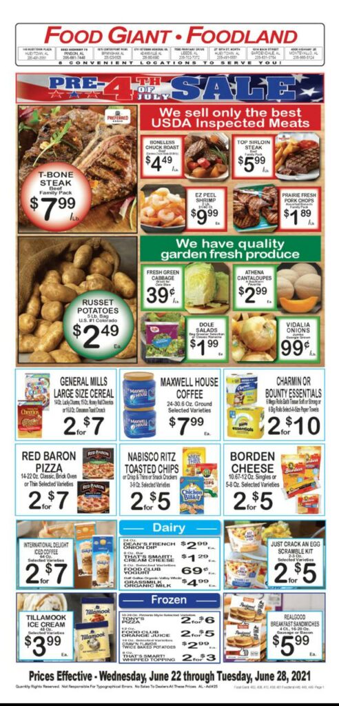 foodland grocery weekly ad