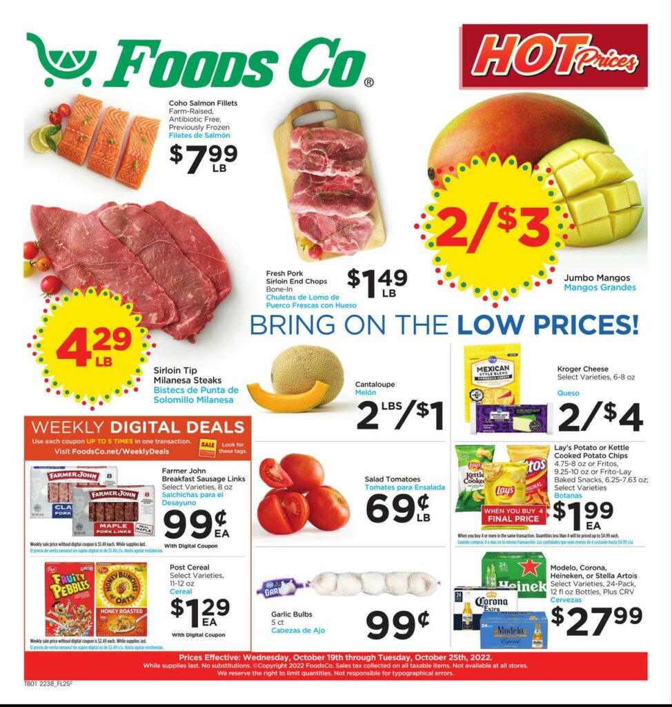foods co weekly ad