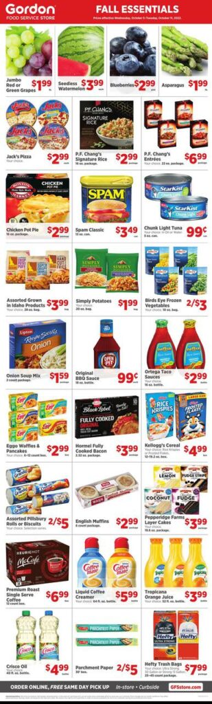 gordon food service stores weekly ad