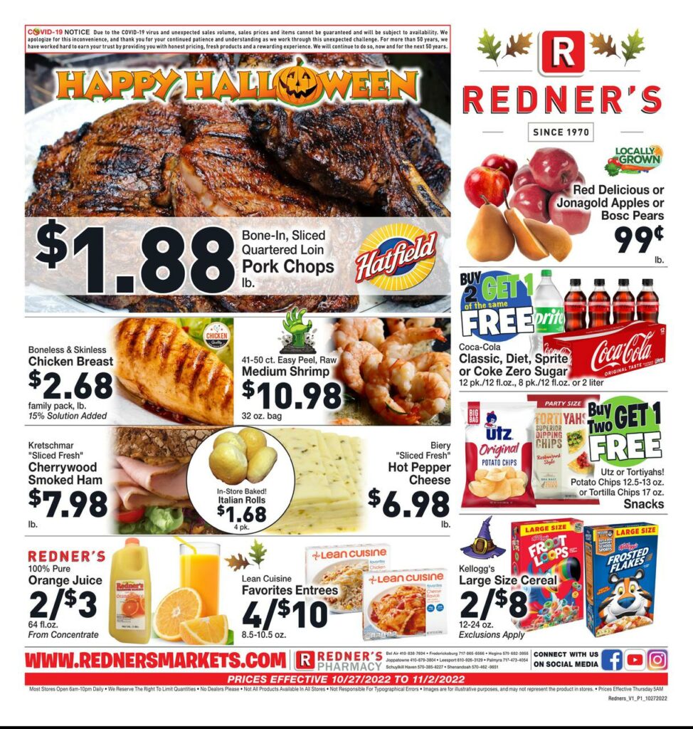 redner's markets weekly ad